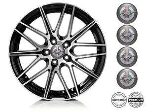 Ford Logo Autocollant Roues Édition Bombée Époxy